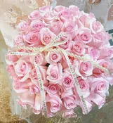 52愛的抱抱桶 | 52 Pink Roses Flower box（Pre-order)