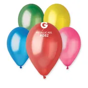 #082 ASSORTED METALLIC LATEX BALLOONS