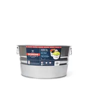 Behrens Round Smooth Galvanized Steel Tub