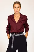 Chemise NUR Bordeaux