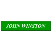 1-1/2” x 8” Engraved Nameplate
