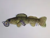 Denim Walleye Dog Toy