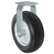 10" x 3-1/2" Flat Free Rigid Pneumatic Caster – 300 lb | CasterHQ
