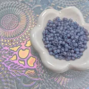 11/0-F321G Frost Periwinkle AB