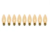 Led C9 warm white bulb (25 count) 2026 New bulb - 3000k color temperature