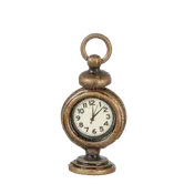 1 Inch Scale Antique Table Clock Dollhouse Miniature