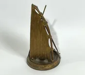 French Industrial Nautical Candle Holder