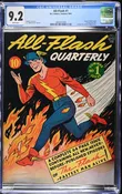All-Flash (1941) #1 CGC NM- 9.2 White Pages