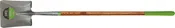 AMES LONG WOOD HANDLE SQUARE POINT SHOVEL