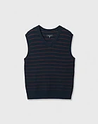Aaron Striped Vest