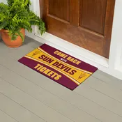 28" x 16" PVC Trapper Mat, Come Back with Tickets, Arizona State University