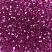 0033 - Silver Lined Hot Pink- Size 6/0