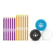Bundle and Save - GRIPSTIC® Bag Sealer 12-Pack Medium & 3pc Scrub Sponge Set