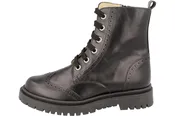 Andanines Black Perf Zip Bootie