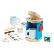 Brew &amp; Serve Wooden Coffee Set