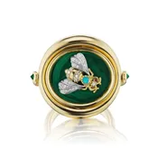 4 Elements: 'Earth' Flip Ring