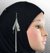Asuka Hijab Pin  # 11 in Silver Tone