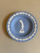 Edwardian Woman Golfer Trinket Dish by Wedgwood — Scribe Fine Papers