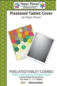 Pixelated Tablet Cover Pattern and Piece Pack