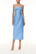 Bluebelle Draped Cocktail Dress