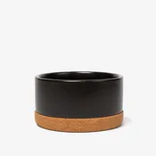 Corky Ceramic Dog Bowl