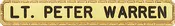 C511 - Custom Engraved Name Plate by Smith & Warren