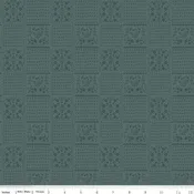 Happy Fall Days Collection Vintage Squares Cotton Fabric C16343