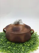 10.5" Vintage Oven King Rusticana Casserole Dish