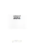 ACTIONS OF ALOHA - Actions Of Aloha Sticky Note