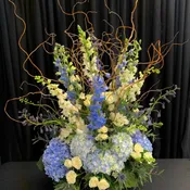 Blue Majesty Funeral Arrangement