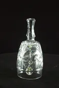 Vintage 24% PbO Lead Crystal 4" Bell (W. Germany)