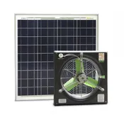 12″ BLDC Snap-Fan Solar Kit