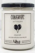 Congrats candle