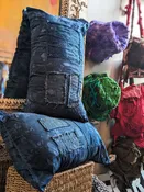 Deep Indigo Throw Pillows (Set of 2)