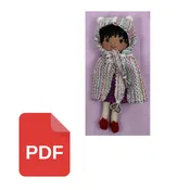The Lily Doll Hooded Cape Instructional .PDF