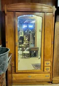 French Armoire' w/ Arched Top — Architectural Salvage