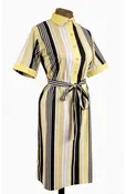 Averado Bessi Vintage Striped Shirtdress