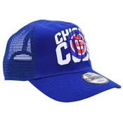 Chicago Cub Logo Chalk Trucker 9Forty Royal Toddler Cap by New Era