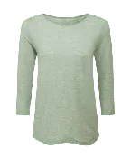 Asha 3 Quarter Sleeve Top - Thyme