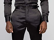 Silk Black Pants — Garçon Couture