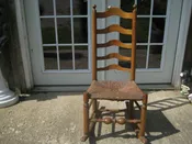 18th century pa.slat back rocker