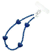 VELVET CAVIAR Phone Charm Navy