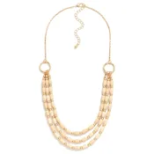 Alexandria Layered  Beaded Necklace