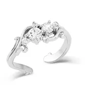 Montana Silversmiths Arctic Ember Crystal Ring