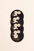 4 Pack Coasters - Black Vintage HI