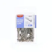 1 3/4" Double Prong Clip  40pcs HMC12