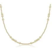 15" Choker Hope Unwritten - 4MM Gold