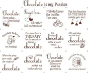 Chocolate is my Passion Panel – Natural