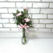 Pink Carnation Vase