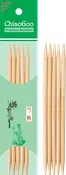 Bamboo Double Point 6" Needles